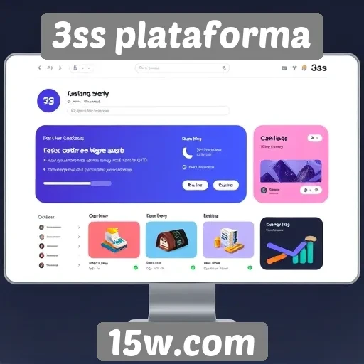 Análise da interface do usuário no 3ss plataforma